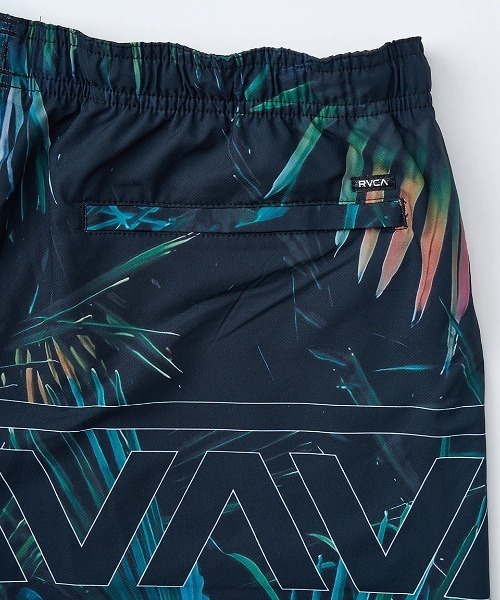 RVCA（ルーカ）の「RVCA メンズ HAWAII YOGGER STRETCH 17 ショートパンツ 【2025年春夏モデル】/ルーカウエストゴム水陸両用サーフトランクス・ボードショーツ・バギーショーツ(水着)（その他パンツ・メンズ・ブラック系その他・SMALL/MEDIUM/LARGE/X-LARGE）」の8枚目の写真