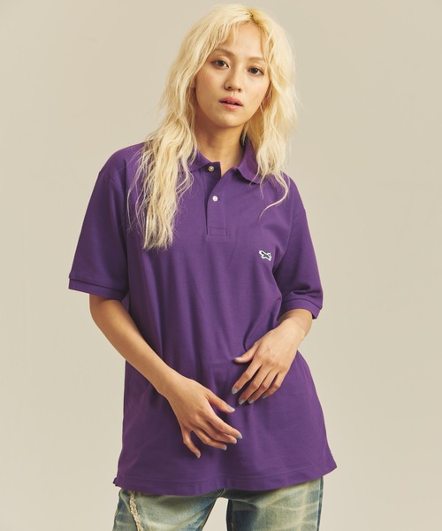 PENNEYS(ぺニーズ)の「THE FOX POLO SHIRTS(ポロシャツ・メンズ・ブラック/パープル/ホワイト・M/L/XL/XXL)」の3枚目の写真