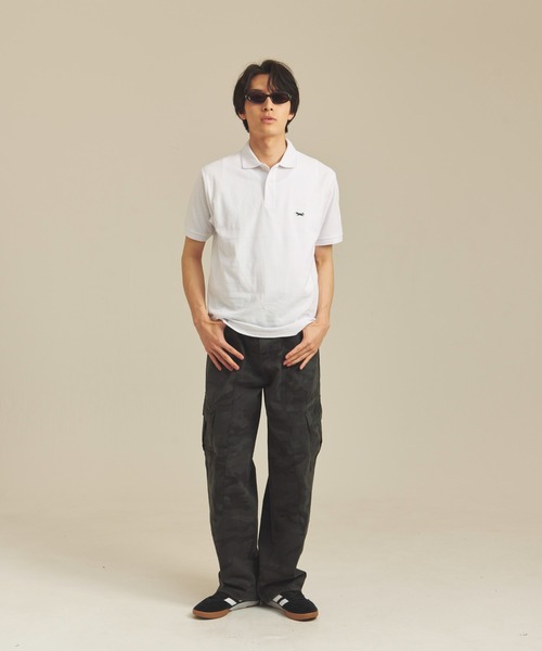 PENNEYS(ぺニーズ)の「THE FOX POLO SHIRTS(ポロシャツ・メンズ・ブラック/パープル/ホワイト・M/L/XL/XXL)」の9枚目の写真