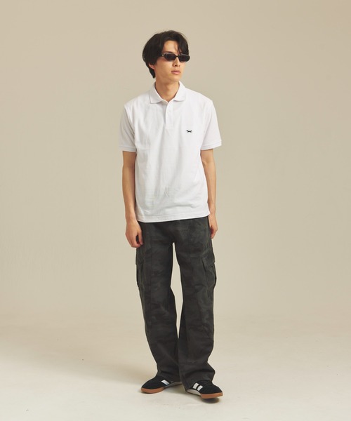 PENNEYS(ぺニーズ)の「THE FOX POLO SHIRTS(ポロシャツ・メンズ・ブラック/パープル/ホワイト・M/L/XL/XXL)」の10枚目の写真