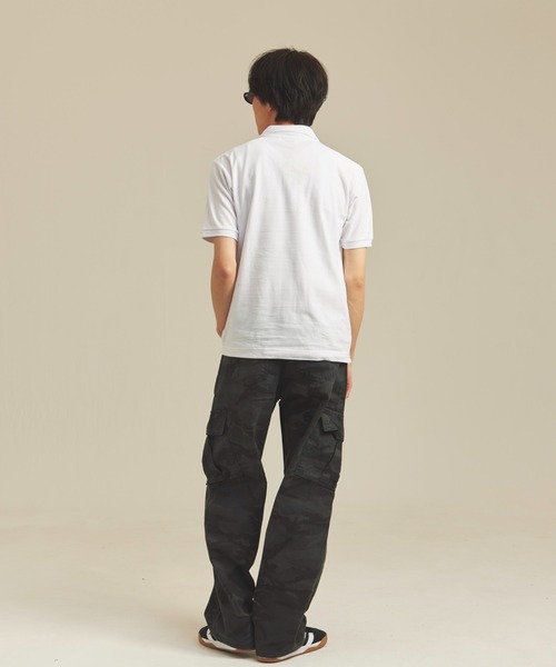 PENNEYS(ぺニーズ)の「THE FOX POLO SHIRTS(ポロシャツ・メンズ・ブラック/パープル/ホワイト・M/L/XL/XXL)」の16枚目の写真
