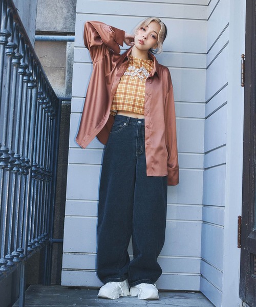 DURAS（デュラス）の「雑誌掲載｜バレルデニムパンツ（デニムパンツ・レディース・ブルー/ブラック/ライトブルー・SMALL/MEDIUM）」の16枚目の写真