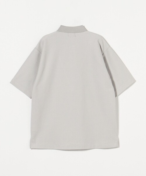 green label relaxing（グリーンレーベルリラクシング）の「GIZA ハニカム 半袖 ポロシャツ（ポロシャツ・メンズ・ブラック/ライトグレー/ネイビー・XL/S/L/M）」の11枚目の写真