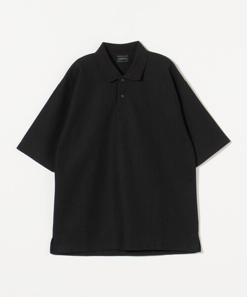 green label relaxing（グリーンレーベルリラクシング）の「GIZA ハニカム 半袖 ポロシャツ（ポロシャツ・メンズ・ブラック/ライトグレー/ネイビー・XL/S/L/M）」の21枚目の写真