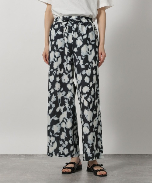 LAKOLE(ラコレ)の「ニュアンス柄イージーパンツ / 491877(その他パンツ・レディース・ブラック/アイボリー/ブラウン・FREE)」の3枚目の写真