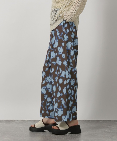 LAKOLE(ラコレ)の「ニュアンス柄イージーパンツ / 491877(その他パンツ・レディース・ブラック/アイボリー/ブラウン・FREE)」の5枚目の写真