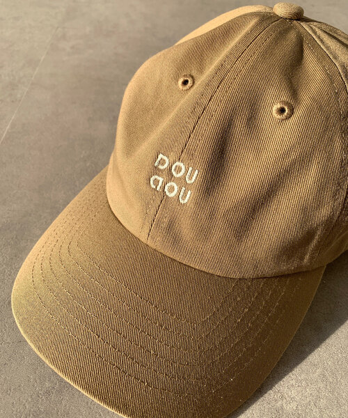 DouDou(ドゥドゥ)の「DD刺繍キャップ(キャップ・レディース・グリーン/サンドベージュ/ブラック/ネイビー・FREE)」の11枚目の写真
