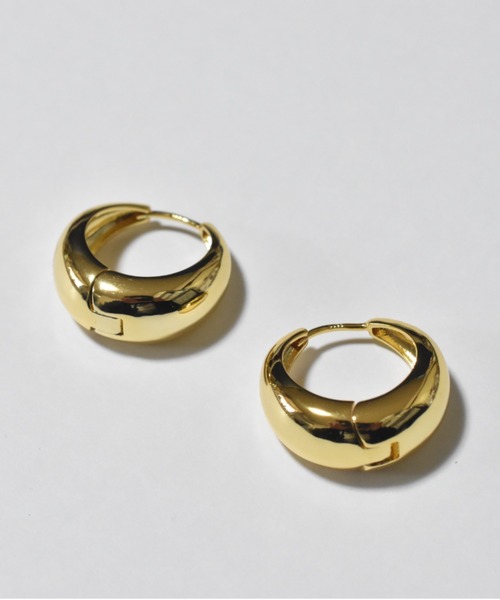 VIBGYOR(ヴィブジョー)の「【Re:one】comoyoki∞ビッグフープピアス(MA)(ピアス(両耳用)・レディース・ゴールド/シルバー・FREE)」の2枚目の写真