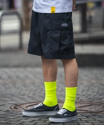 ddp（ディーディーピー）の「【DDP】オーバルロゴ刺しゅう カーゴショーツ（カーゴパンツ）」