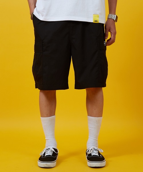 ddp（ディーディーピー）の「【DDP】オーバルロゴ刺しゅう カーゴショーツ（カーゴパンツ・メンズ・カーキ/ブラック・LARGE/SMALL/MEDIUM/X-LARGE）」の14枚目の写真