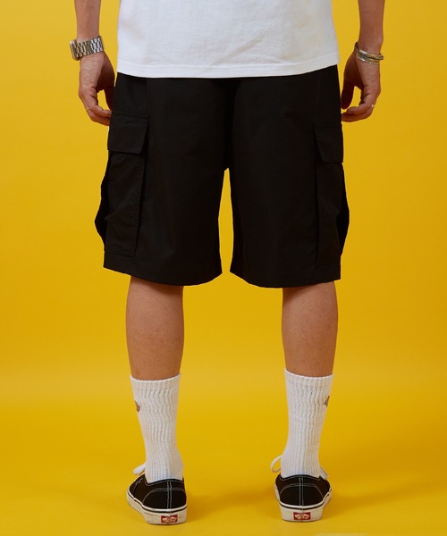 ddp（ディーディーピー）の「【DDP】オーバルロゴ刺しゅう カーゴショーツ（カーゴパンツ・メンズ・カーキ/ブラック・LARGE/SMALL/MEDIUM/X-LARGE）」の16枚目の写真