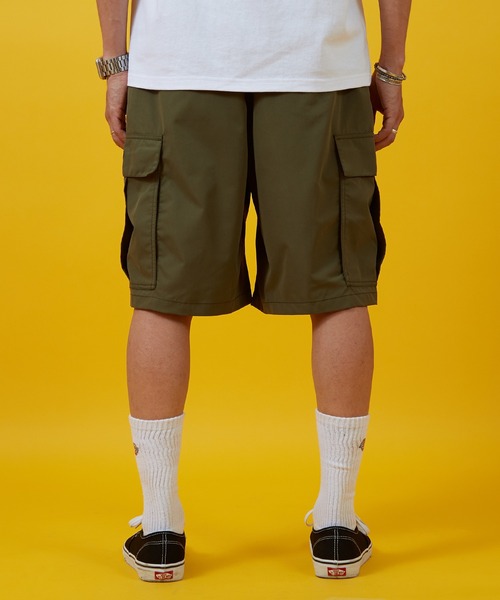 ddp（ディーディーピー）の「【DDP】オーバルロゴ刺しゅう カーゴショーツ（カーゴパンツ・メンズ・カーキ/ブラック・LARGE/SMALL/MEDIUM/X-LARGE）」の19枚目の写真