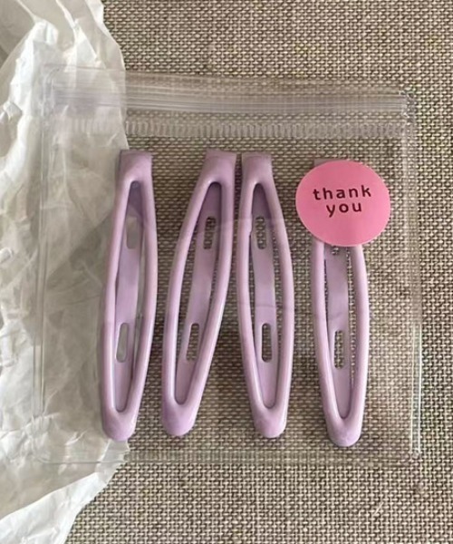 TONE SELECT GOODS（トーンセレクトグッズ）の「【urge select】カラフル ぷっくり パッチンピン【4個セット/10色展開】（ヘアピン・レディース・グリーン/ライトグリーン/ライトピンク/ライトパープル/ピンク/イエロー/ブラック/ブルー/ライトブルー/ホワイト・FREE）」の7枚目の写真