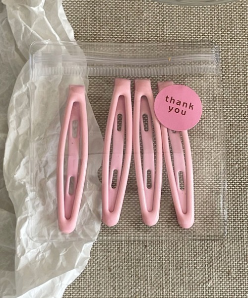 TONE SELECT GOODS（トーンセレクトグッズ）の「【urge select】カラフル ぷっくり パッチンピン【4個セット/10色展開】（ヘアピン・レディース・グリーン/ライトグリーン/ライトピンク/ライトパープル/ピンク/イエロー/ブラック/ブルー/ライトブルー/ホワイト・FREE）」の10枚目の写真