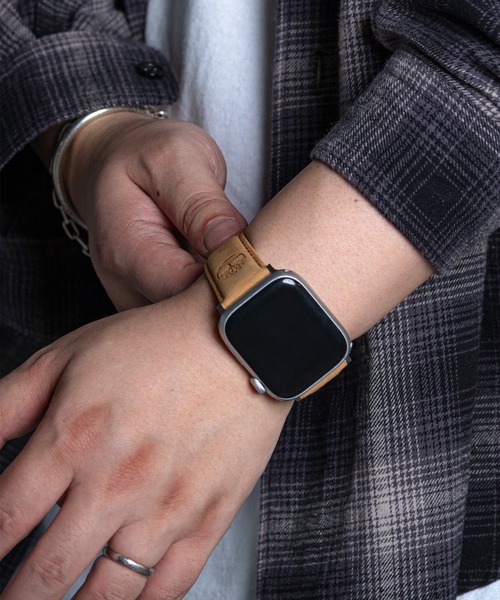 Timberland(ティンバーランド)の「「Timberland/ティンバーランド」Apple Watch Band/アップルウォッチ バンド /2サイズ展開【38 mm / 40 mm / 41mm】【42 mm / 44 mm / 45mm】(デジタル腕時計・メンズ・ワイン/ブラック/ウィート/グレー/ネイビー/ピンク/ブラウン・S/L)」の5枚目の写真
