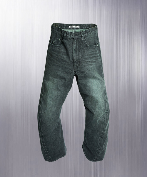 パンツ NVRFRGT NVRFRGT/ネヴァーフォーゲット】3D TWISTED JEANS（デニムパンツ