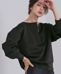 UR'S | ボンディングフロントジッププルオーバー(Tシャツ/カットソー)