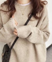 ▲Crewneck Basic Knit / クルーネックニット