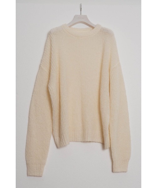 Knuth Marf（クヌースマーフ）の「jaguard sheer knit(unisex)（ニット/セーター・レディース・レッド/ホワイト/ライトブルー・FREE）」の11枚目の写真