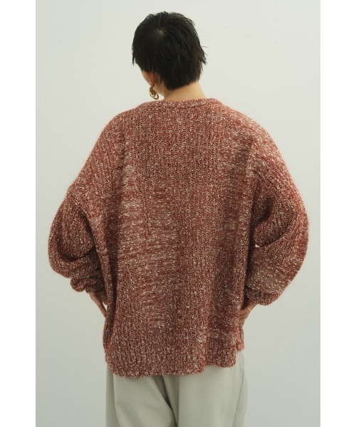 人気 ブランド 服をチェック - 最新トレンドファッション jaguard sheer knit(unisex)（ニット/セーター）｜Knuth Marf トップス