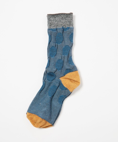 gomme（ゴム）の「リンクスドットソックス（ソックス/靴下・レディース・グレー/ブルー/ブラック/レッド・FREE）」の8枚目の写真