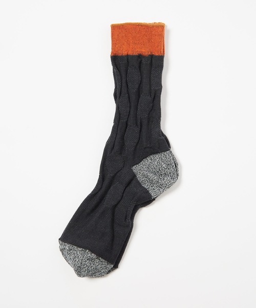 gomme（ゴム）の「リンクスドットソックス（ソックス/靴下・レディース・グレー/ブルー/ブラック/レッド・FREE）」の9枚目の写真