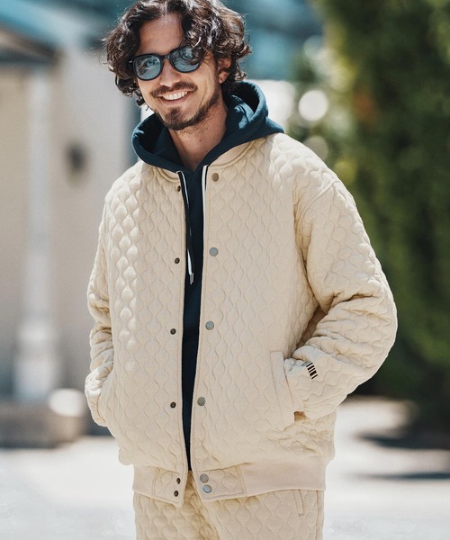 mj10795- Quilted Relax Blouson キルティングブルゾン（ブルゾン