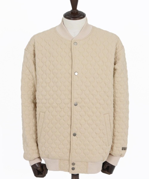 felkod(フィルコッド)の「mj10795- Quilted Relax Blouson キルティングブルゾン(ブルゾン・メンズ・グレイッシュベージュ/ブラック・S/M/L)」の16枚目の写真
