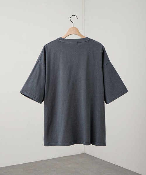 Alfred Alex】ヴィンテージ加工ピグメント3Dメタルディストーテッド