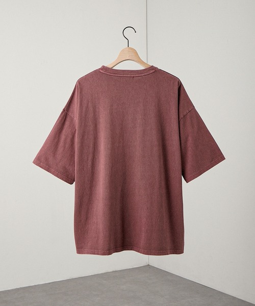 Alfred Alex】ヴィンテージ加工ピグメント3Dメタルディストーテッド