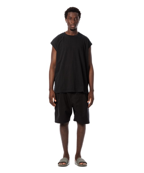 American Cotton Slit Sleeveless Tee / アメリカンコットン後
