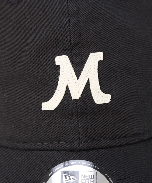 ≠ME × NEWERA コラボキャップ 9THIRTY NEW ERA×MICA&DEAL】'M'ロゴコラボレーションCAP-9THIRTY