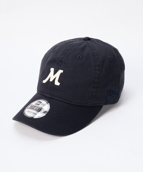 ≠ME × NEWERA コラボキャップ 9THIRTY NEW ERA×MICA&DEAL】'M'ロゴコラボレーションCAP-9THIRTY