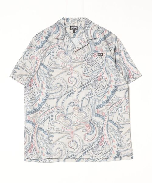 BILLABONG(ビラボン)の「ビラボン BILLABONG SUBMERSIBLE SHIRTS サーフ 半袖シャツ(シャツ/ブラウス・メンズ・ネイビー/サンドグレー・M/L/LL)」の1枚目の写真