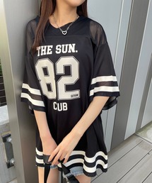 repipi armario（レピピ アルマリオ）の「キリカエメッシュルーズTワンピース（ワンピース・キッズ）」