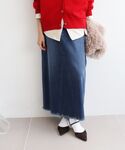 le.coeur blanc(ルクールブラン)の「スカート(デニムスカート)」