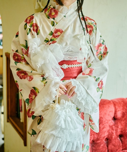 kutir クティールとレトロ 2wayレトロ浴衣セット kutir【クティールとレトロ】2way 浴衣セット - メルカリ