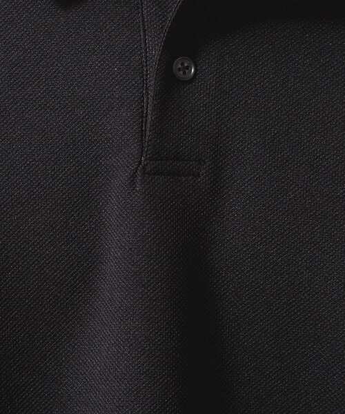 THE SHOP TK （ザ ショップ ティーケー ）の「ドライタッチカノコポロシャツ 【洗濯機OK/さらさら】（ポロシャツ・メンズ・ブラック/ライトグレー/ブラウン系/ブルー系その他/レンガ・04/02/03）」の9枚目の写真