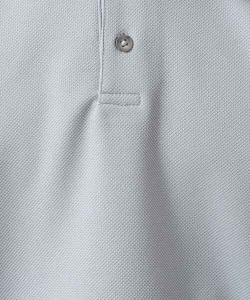 THE SHOP TK （ザ ショップ ティーケー ）の「ドライタッチカノコポロシャツ 【洗濯機OK/さらさら】（ポロシャツ・メンズ・ブラック/ライトグレー/ブラウン系/ブルー系その他/レンガ・04/02/03）」の13枚目の写真