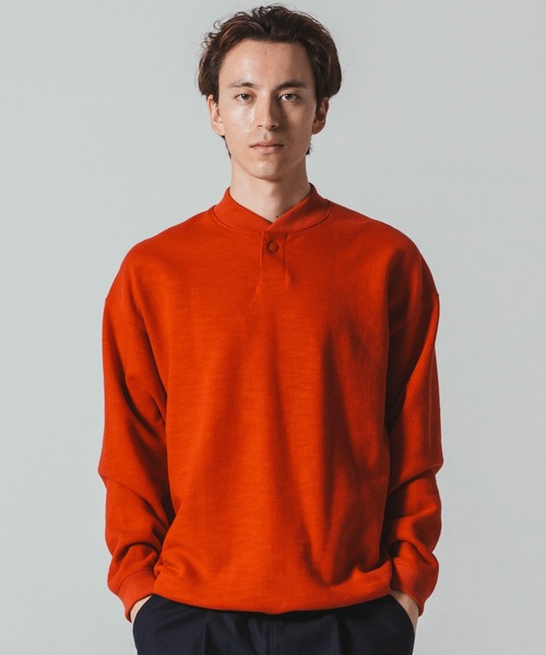 Jackman（ジャックマン）の「GG Sweat GJ neck（スウェット・メンズ・ブラック/杢グレー/レッド・MEDIUM/SMALL/LARGE）」の3枚目の写真