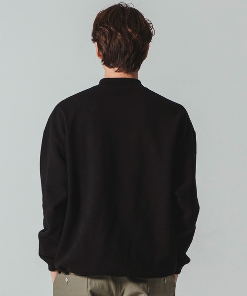 Jackman（ジャックマン）の「GG Sweat GJ neck（スウェット・メンズ・ブラック/杢グレー/レッド・MEDIUM/SMALL/LARGE）」の8枚目の写真