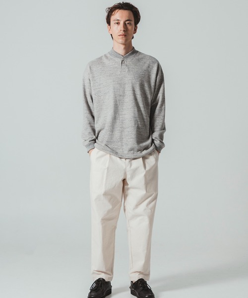 Jackman（ジャックマン）の「GG Sweat GJ neck（スウェット・メンズ・ブラック/杢グレー/レッド・MEDIUM/SMALL/LARGE）」の9枚目の写真