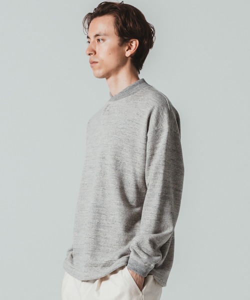 Jackman（ジャックマン）の「GG Sweat GJ neck（スウェット・メンズ・ブラック/杢グレー/レッド・MEDIUM/SMALL/LARGE）」の11枚目の写真