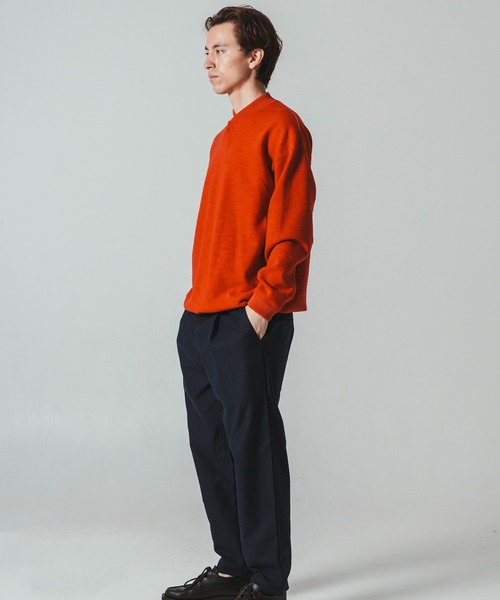 Jackman（ジャックマン）の「GG Sweat GJ neck（スウェット・メンズ・ブラック/杢グレー/レッド・MEDIUM/SMALL/LARGE）」の15枚目の写真