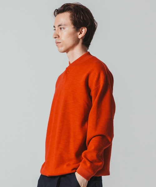 Jackman（ジャックマン）の「GG Sweat GJ neck（スウェット・メンズ・ブラック/杢グレー/レッド・MEDIUM/SMALL/LARGE）」の16枚目の写真