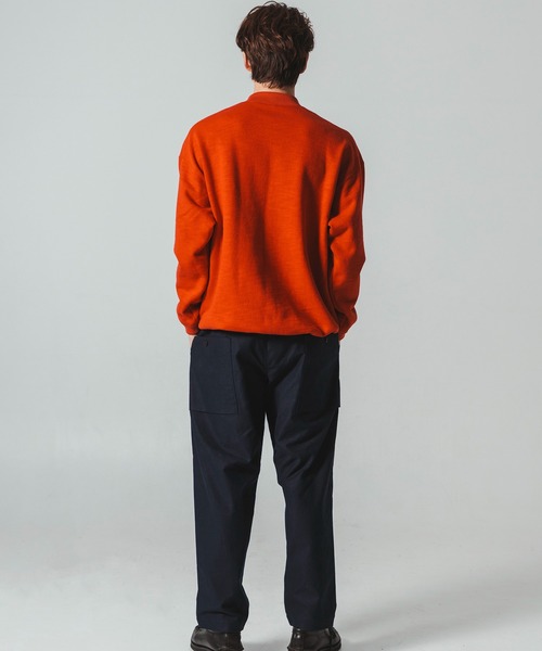 Jackman（ジャックマン）の「GG Sweat GJ neck（スウェット・メンズ・ブラック/杢グレー/レッド・MEDIUM/SMALL/LARGE）」の17枚目の写真