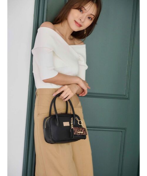 MERCURYDUO(マーキュリーデュオ)の「チノハイウエストタックワイドパンツ(チノパンツ・レディース・ベージュ・SMALL/MEDIUM)」の15枚目の写真