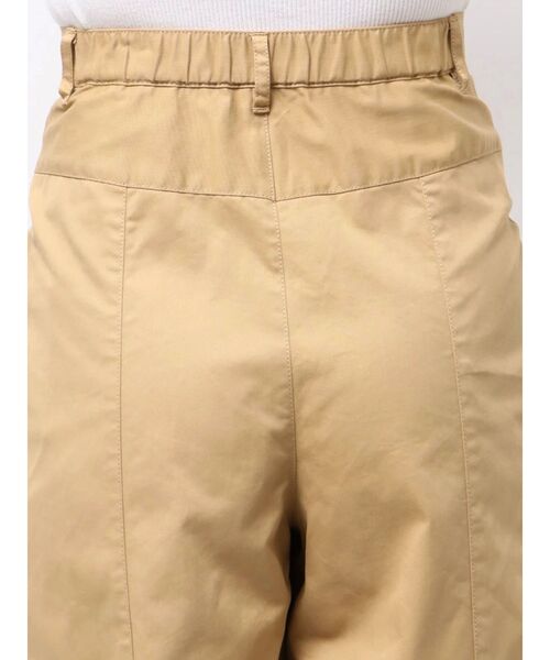 MERCURYDUO(マーキュリーデュオ)の「チノハイウエストタックワイドパンツ(チノパンツ・レディース・ベージュ・SMALL/MEDIUM)」の7枚目の写真