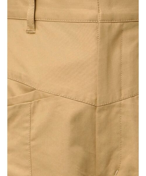 MERCURYDUO(マーキュリーデュオ)の「チノハイウエストタックワイドパンツ(チノパンツ・レディース・ベージュ・SMALL/MEDIUM)」の2枚目の写真