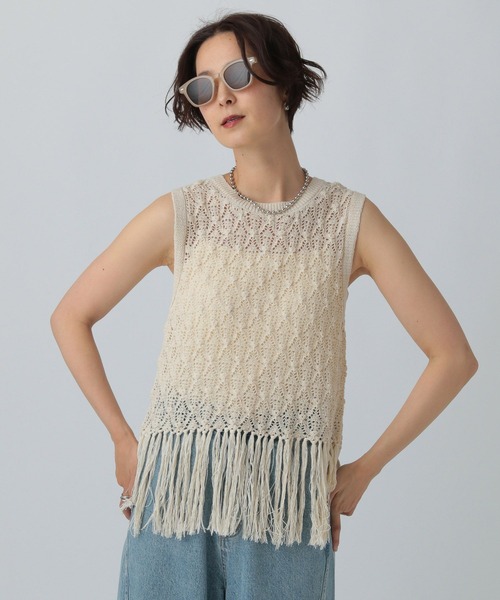 【未使用品】ROSEBUD フリンジベスト FREAK'S STORE/カットフリンジベスト｜Daytona Park(FREAK'S